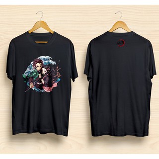 HOT🔥 Áo Phông Tanjiro Nezuko Kimetsu No Yaiba Demon Slayer  mẫu mới cực chât
