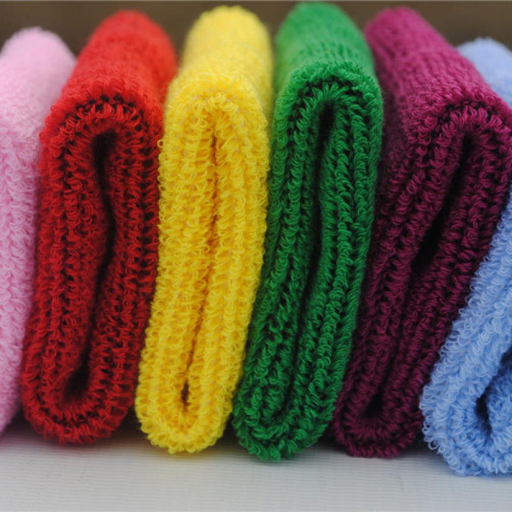 Băng Quấn Cổ Tay Daphne Vải Cotton Thấm Hút Mồ Hôi Thiết Kế Nhiều Màu Bắt Mắt Năng Động Cho Nam Và Nữ Chơi Bóng Rổ