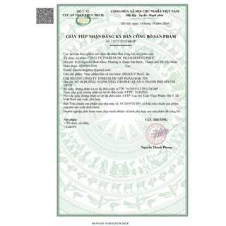 Degout max hộp 30vien