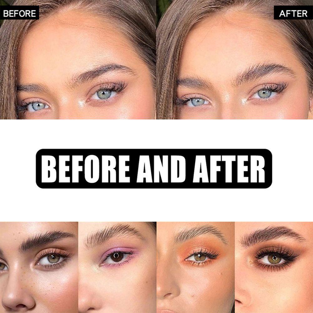 Sáp Định Hình Lông Mày 3D Tự Nhiên Trong Suốt Lâu Trôi Kèm Cọ Chuốt Tiện Dụng