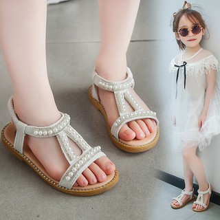 dép sandal ngọc cổ chun bé gái