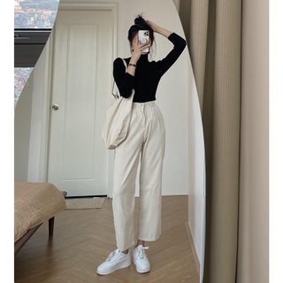 (Ảnh thật) Len tăm cổ lọ Hàn 5452