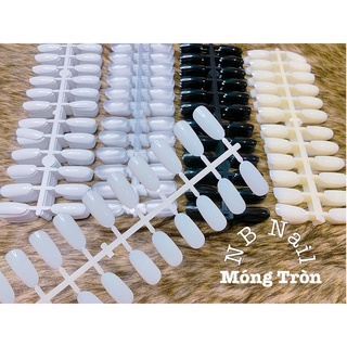 Bịch móng vỉ tròn tập mẫu nail bịch 10 vỉ