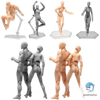 Bộ mô hình đồ chơi cơ thể người nam / nữ