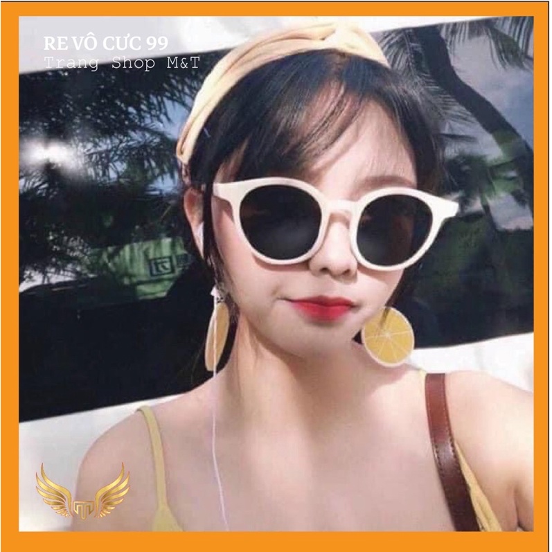 kính uzzlang trắng