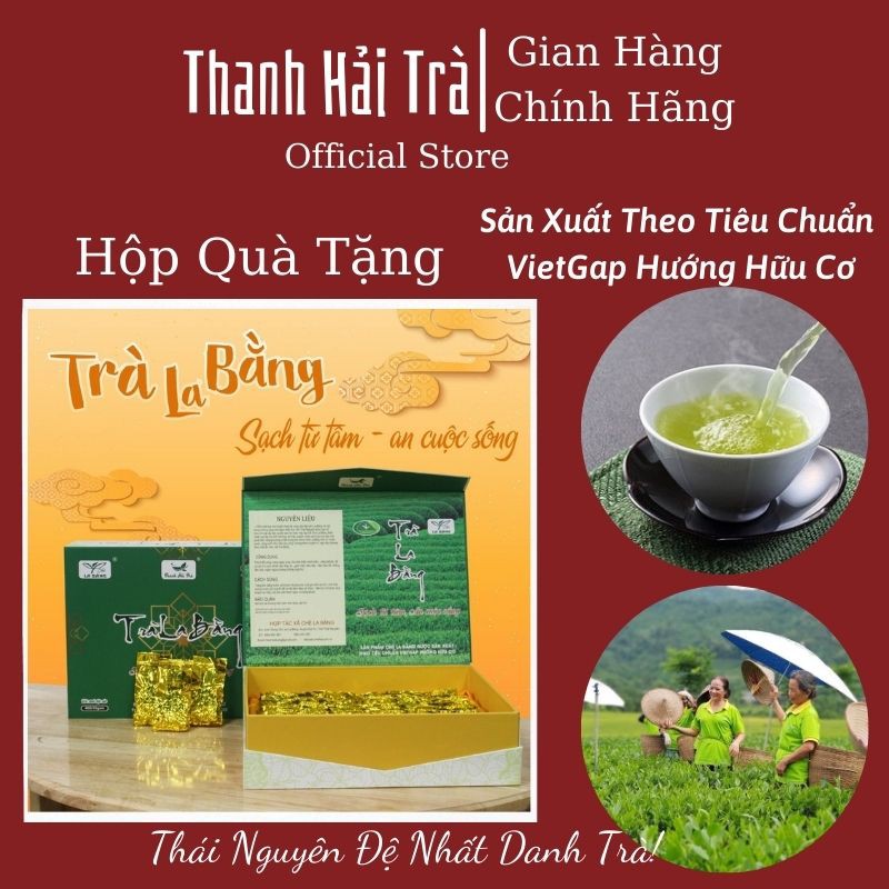 Chè La Bằng Thái Nguyên FREESHIP Trà Thái Nguyên Đựng Trong Hộp Giấy 480g [Tra Thai Nguyen]