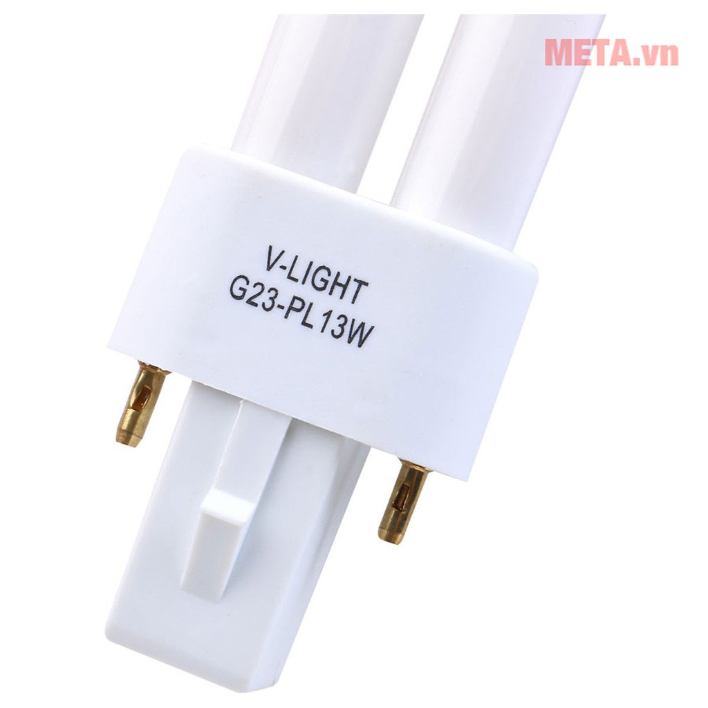 Bóng đèn Compact V-Light PL-13W (ánh sáng vàng chống cận) mang lại hiệu quả sử dụng tốt nhất.