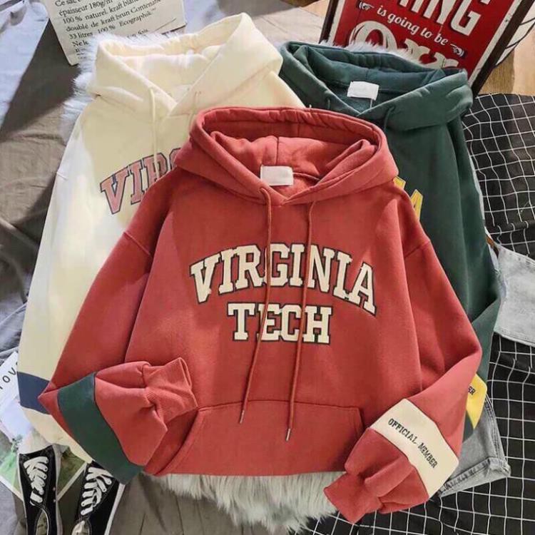 Áo hoodie nữ, áo hoodie nam, họa tiết chữ TECH , áo hoodí siêu hot, thời trang thu đông | BigBuy360 - bigbuy360.vn