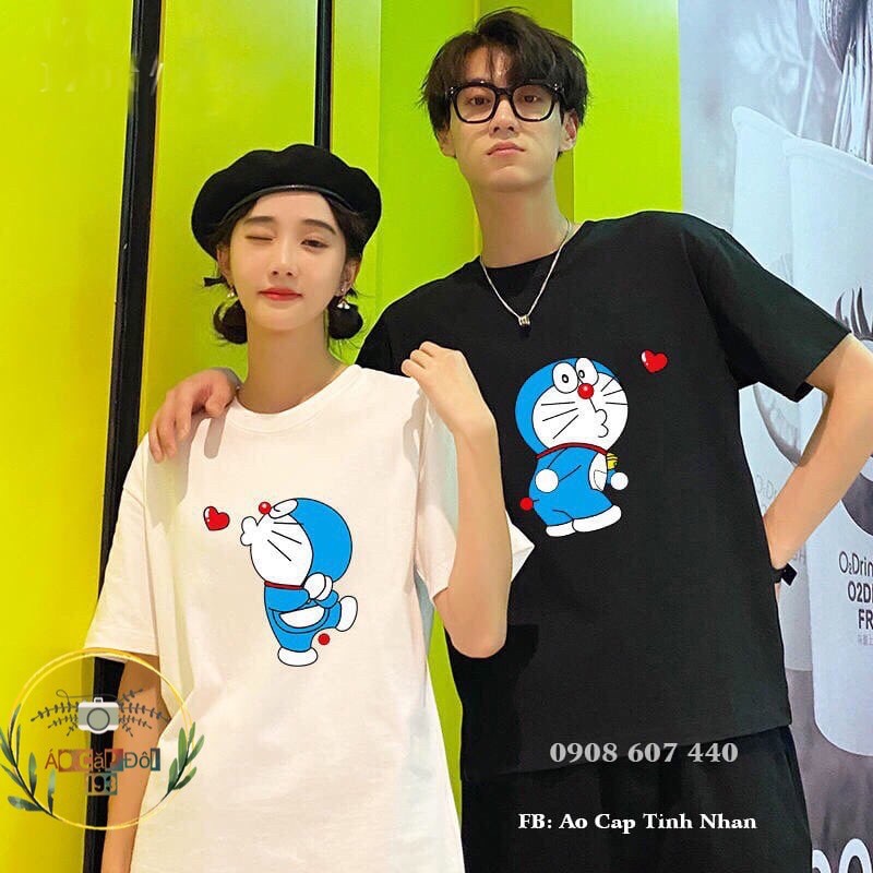 Áo thun tay ngắn Đoremon unisex (có bán lẻ)