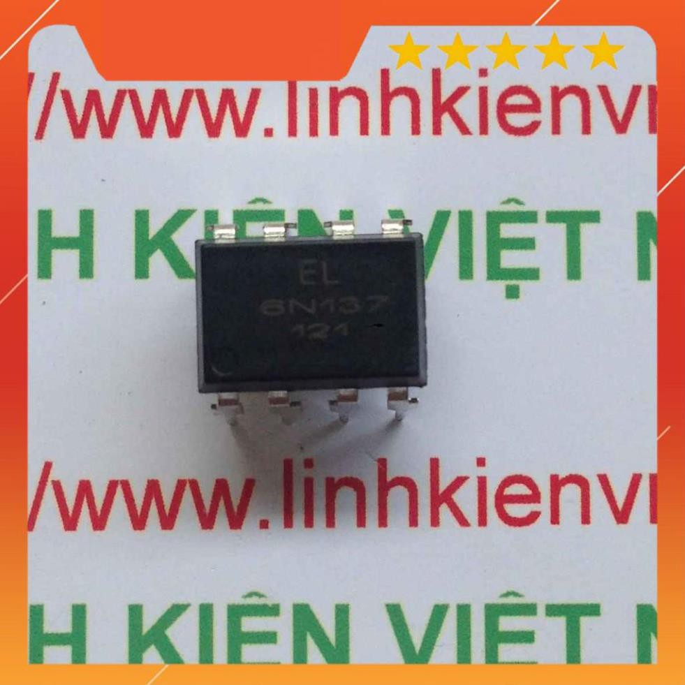 IC cách li quang 6N137 DIP6 chính hãng Everlight - F4H1