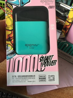 PIN DỰ PHÒNG EPENYU 10000 mAh ( ẢNH THẬT TẠI SHOP )
