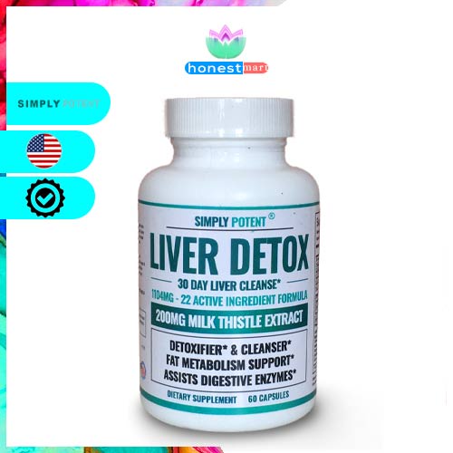 Viên uống hỗ trợ gan Simply Potent Liver Detox thumbnail