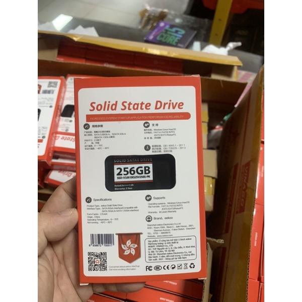 SSD eekoo 240gb sata 3 6Gbit/s, 2.5icnh 6.8mm.Bảo hành 3 năm