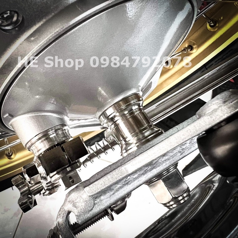 Canh Bánh Sau Wave/Dream/Future Inox 304 CNC Hàng Cao Cấp