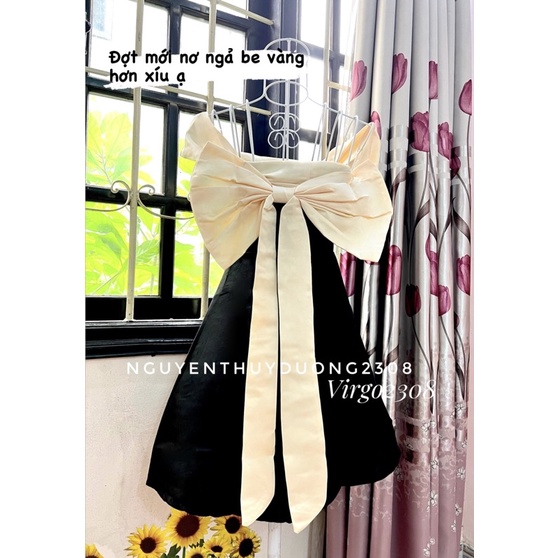 VÁY-ĐẦM TACTA NƠ LƯNG TRỄ VAI “sunny dress” tiểu thư | BigBuy360 - bigbuy360.vn