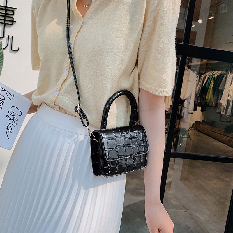 Túi hộp vuông da rắn thời trang túi đeo chéo mini hàn quốc túi xách nữ đẹp