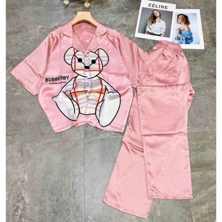 Set bộ nữ - Pijama Lập thể - Pijama lụa