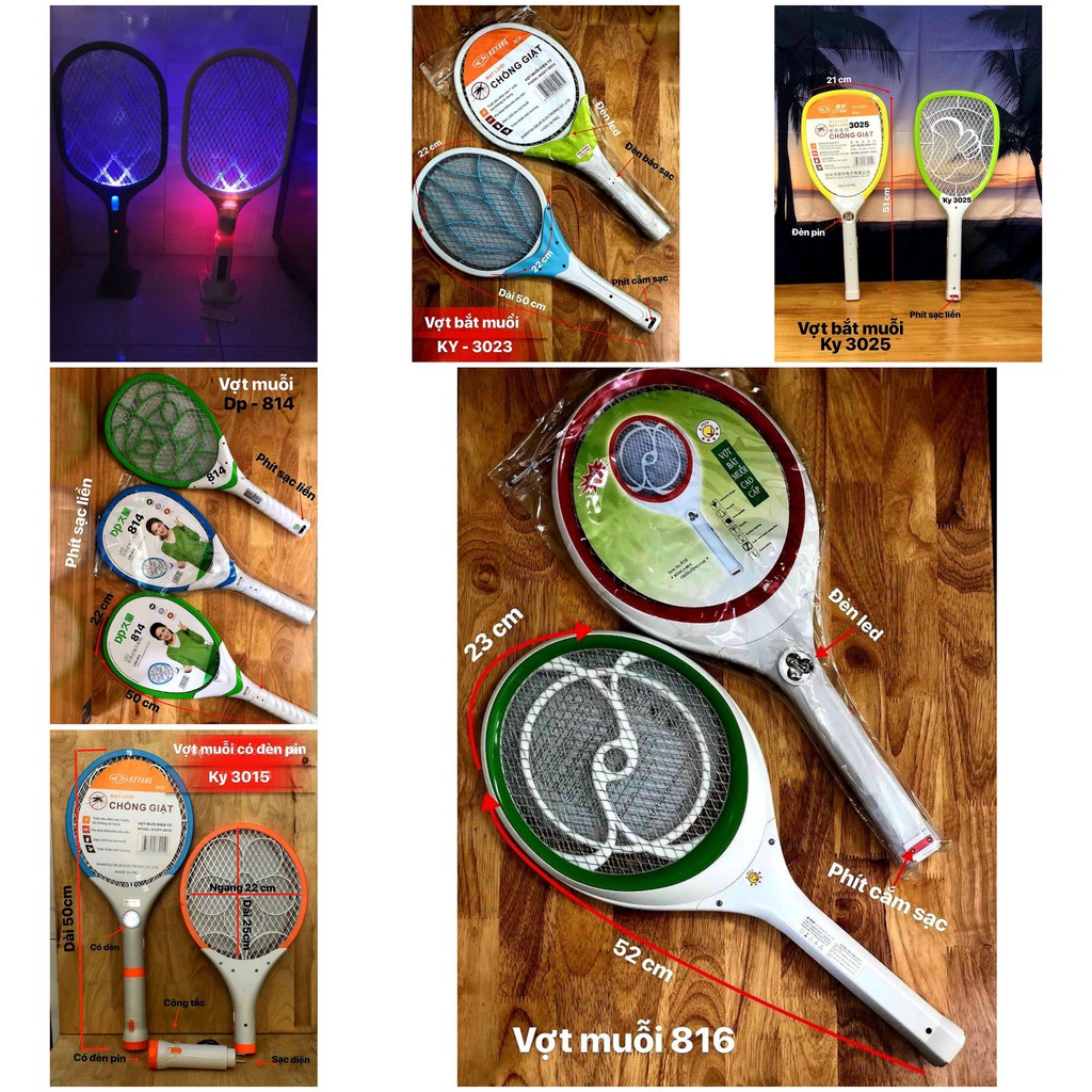 Vợt Muỗi Các Loại