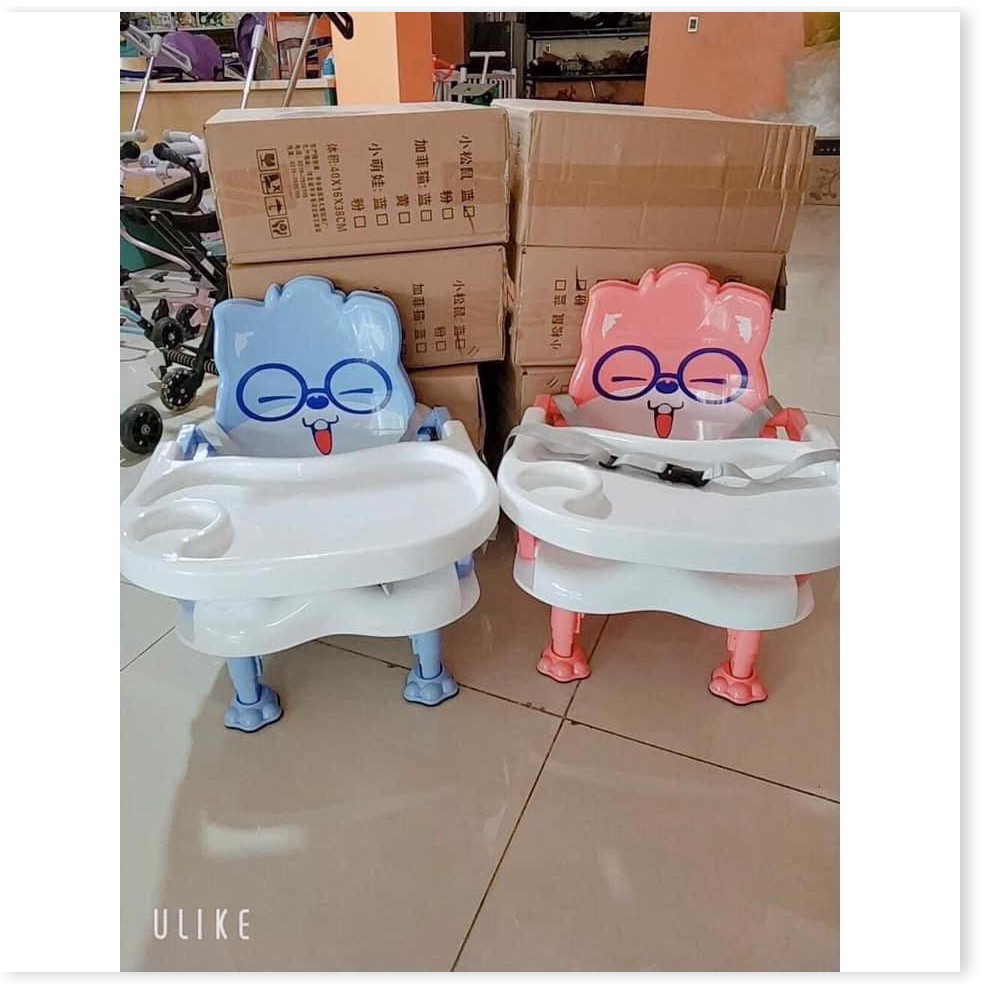 Ghế Ăn Dặm Chuột HAMTER , Ghế Ăn Dặm Gấp Gọn, Điều Chỉnh Độ Cao và Độ Rộng Lòng Ghế  .