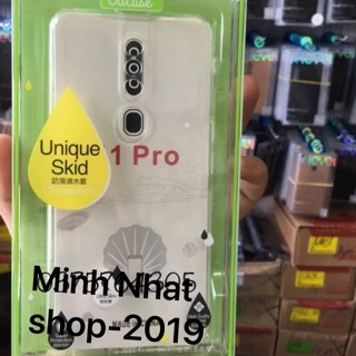 Ốp lưng dẻo trong suốt silicon Oucase Cho Oppo F11pro