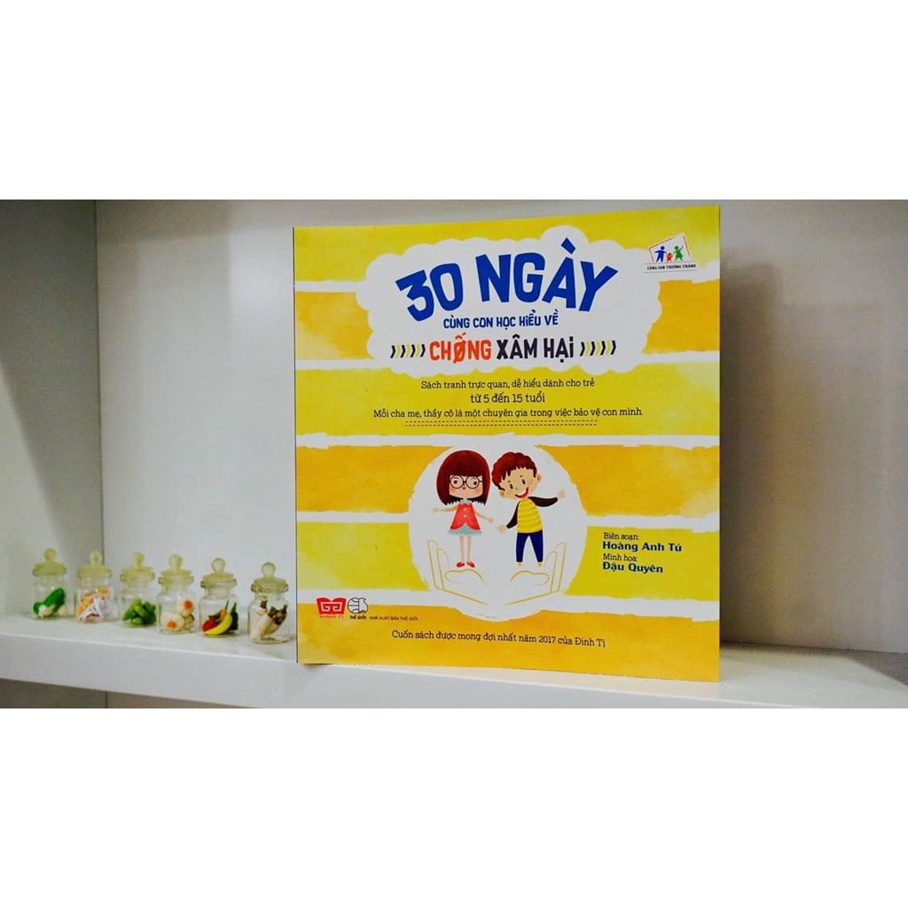 Sách - 30 ngày cùng con học hiểu về chống xâm hại Đinh Tị