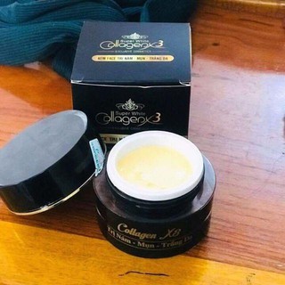 Kem face collagen x3 - ngừa nám, giảm mụn và làm trắng da