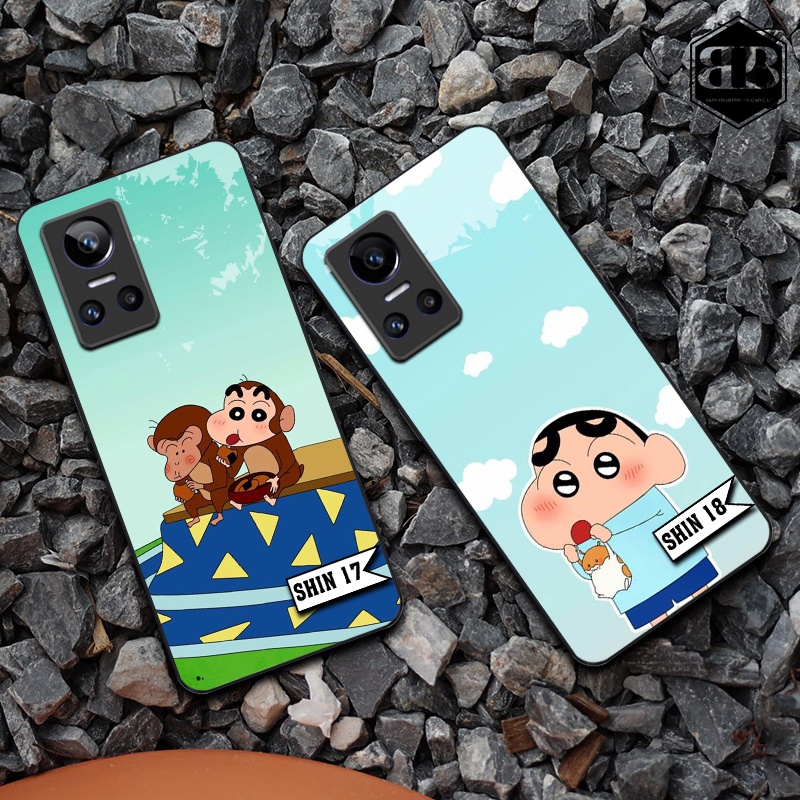 Ốp lưng kính cường lực Realme GT Neo 3 hình shin