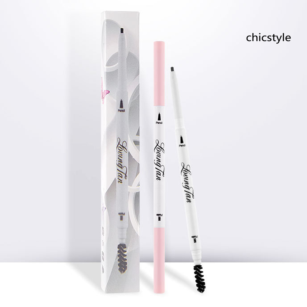 (Hàng Mới Về) Bút Chì Kẻ Lông Mày Hai Đầu Siêu Mịn Chống Thấm Nước Lâu Trôi | BigBuy360 - bigbuy360.vn