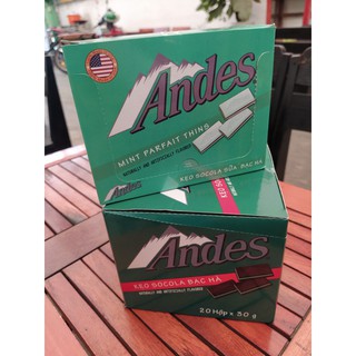 Socola Andes 20 hộp 30g(6 viên x 5gr)