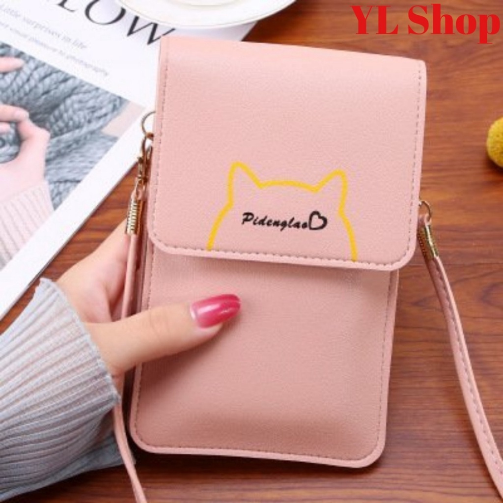 TÚI NỮ ĐEO CHÉO ĐEO VAI - TÚI ĐỰNG ĐIỆN THOẠI SÀNH ĐIỆU ĐA NĂNG Y0079 CHẤT LIỆU BỀN ĐẸP