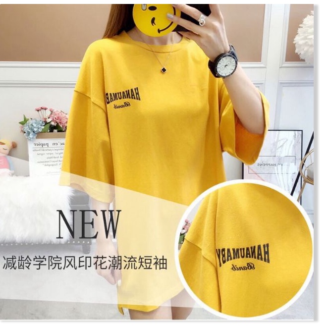 Áo thun nữ tay lỡ form rộng