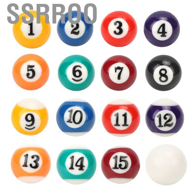 Set 16 Quả Bóng Bida Mini 2.5cm Thân Thiện Với Môi Trường Cho Bé