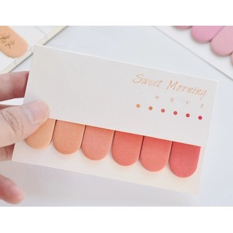 Giấy note ghi chú / đánh dấu trang Label marker màu pastel Hàn Quốc độc đáo nhiều mẫu tùy chọn BMBooks