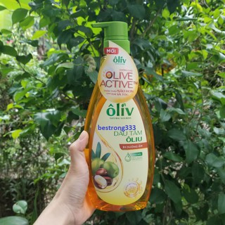 Dầu tắm dưỡng da Ôliu Oliv Natural Nourish Virgin Olive Oil 650ml