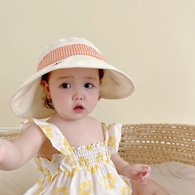 Nón Vành Họa Tiết Trái Cây Thời Trang Cho Bé Gái