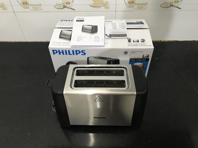 Lò nướng bánh mỳ sandwich Philips HD4825