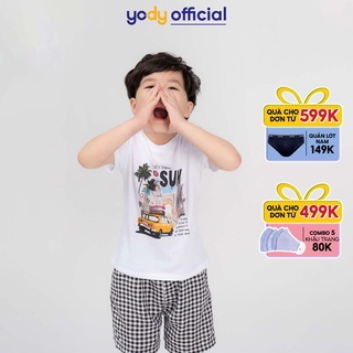 Áo phông trẻ em Yody The Sun thoải mái mát mẻ KID4001
