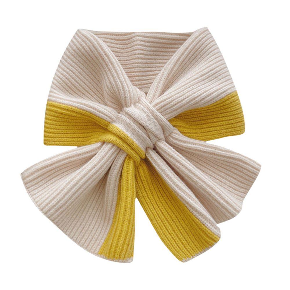 Khăn Choàng Cổ Dệt Kim Thắt Nơ Chéo Phong Cách Vintage Nhật Bản Thời Trang Dành Cho Nữ