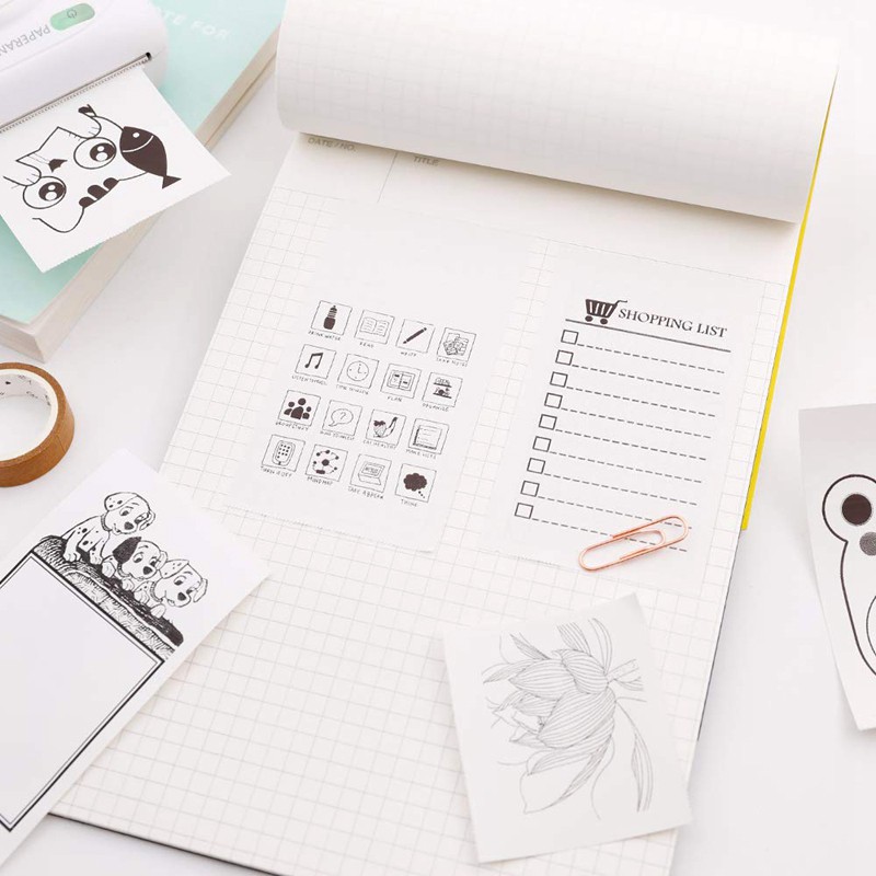 3 Cuộn Giấy Cách Nhiệt 57x30mm Cho Paperang P1 P2 | BigBuy360 - bigbuy360.vn