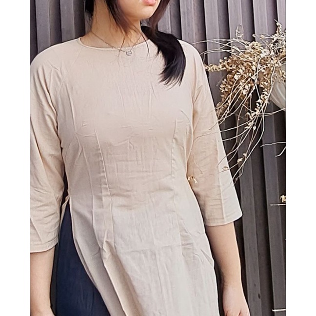 Áo dài Linen