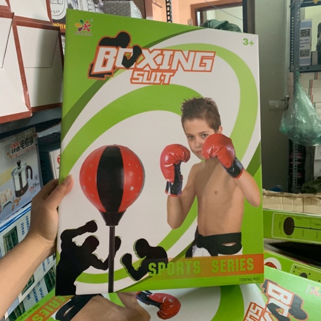 (xả kho) Bộ đồ chơi tập boxing cho bé