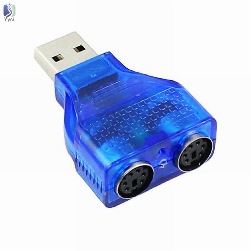 Dây Cáp Chuyển Đổi Usb Male Sang Ps2 Female Cho Bàn Phím Và Chuột