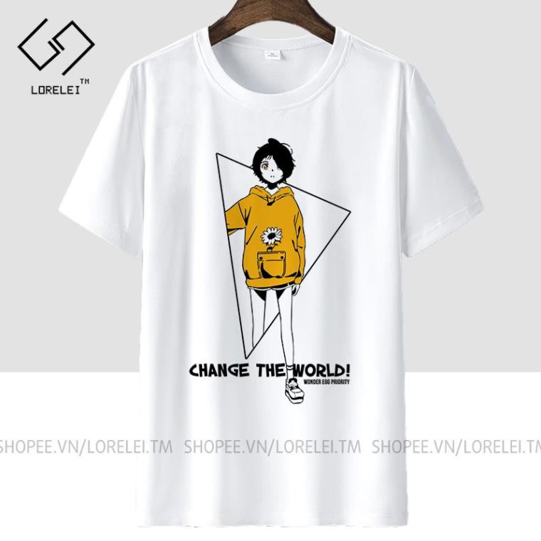 Áo thun Wonder Egg Priority Ohto Ai Color ngắn tay