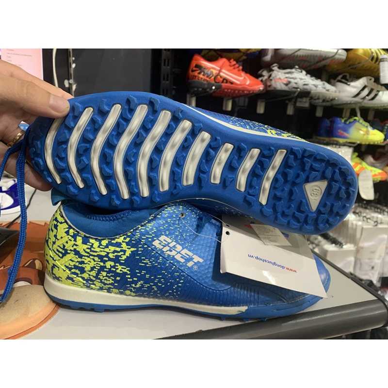 Giày đá bóng ebet - xanh(size39-44)
