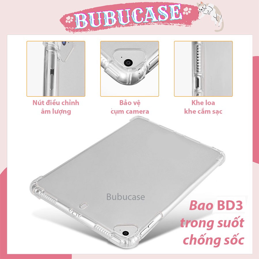 Bao Da / Ốp Dẻo Dành Cho Ipad Pro 11 inch 2018 2020 2021 - Tự Động Bật / Tắt Máy Khi Đóng Case - Hàng Cao Cấp