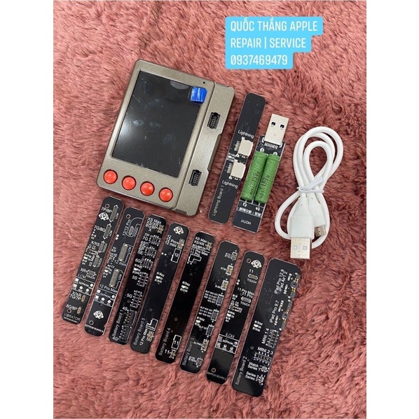 box w28pro ver 3 fix pin cho iphone và ipad fix trutone cho IP