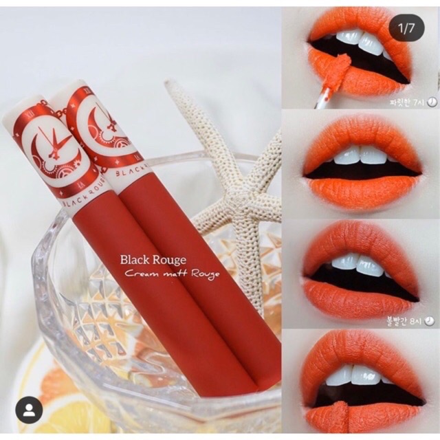 Son Kem Black Rouge Cream Matt Rouge ver2 - vỏ đỏ tintok | BigBuy360 - bigbuy360.vn