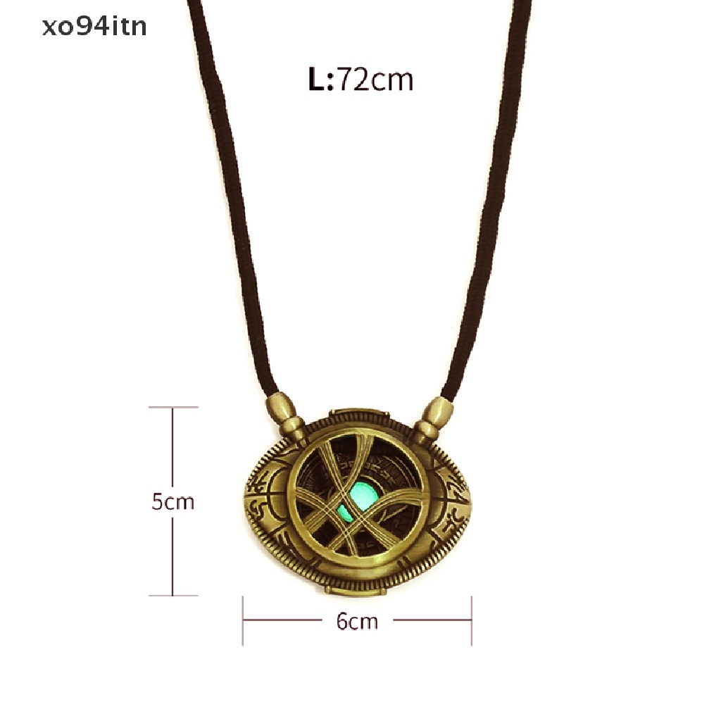 Vòng cổ Mặt Hình Đôi Mắt Phát Sáng Phong Cách Doctor Strange Độc Đáo