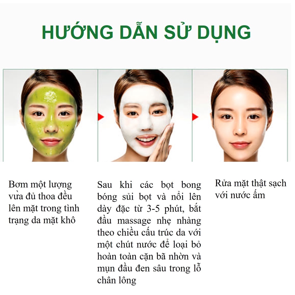 Sữa Rửa Mặt Sủi Bọt Some By Mi Bye Bye Blackhead 30 Days Miracle Green Tea Tox Bubble Cleanser 120g