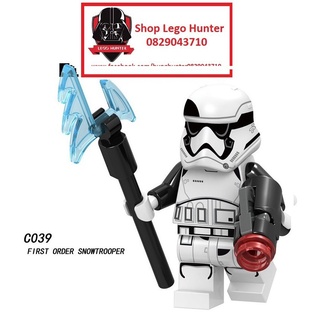 Xếp Hình Star War Minifigures mô hình lắp ráp Lính Stormtrooper First Oder phim StarWars